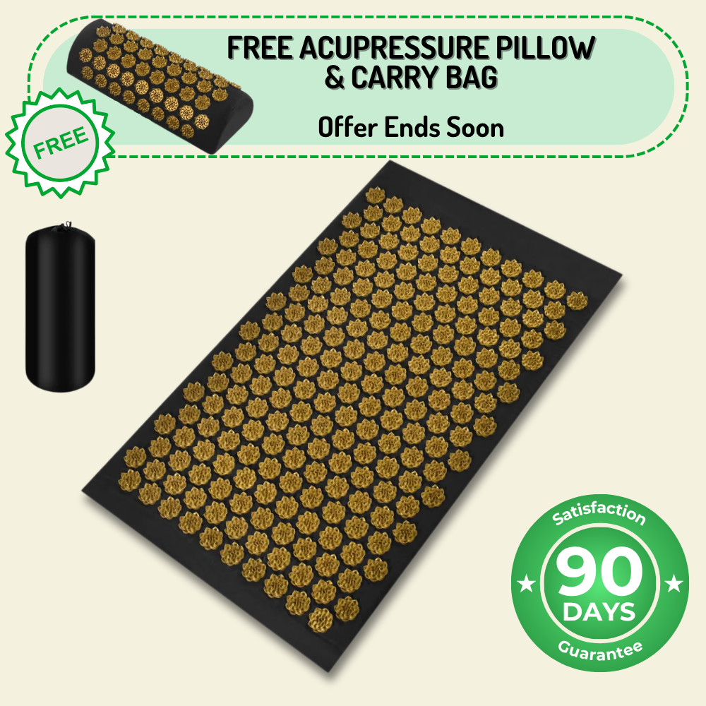 Vitality Acupressure Mat – Ease Tension & Muscle Fatigue