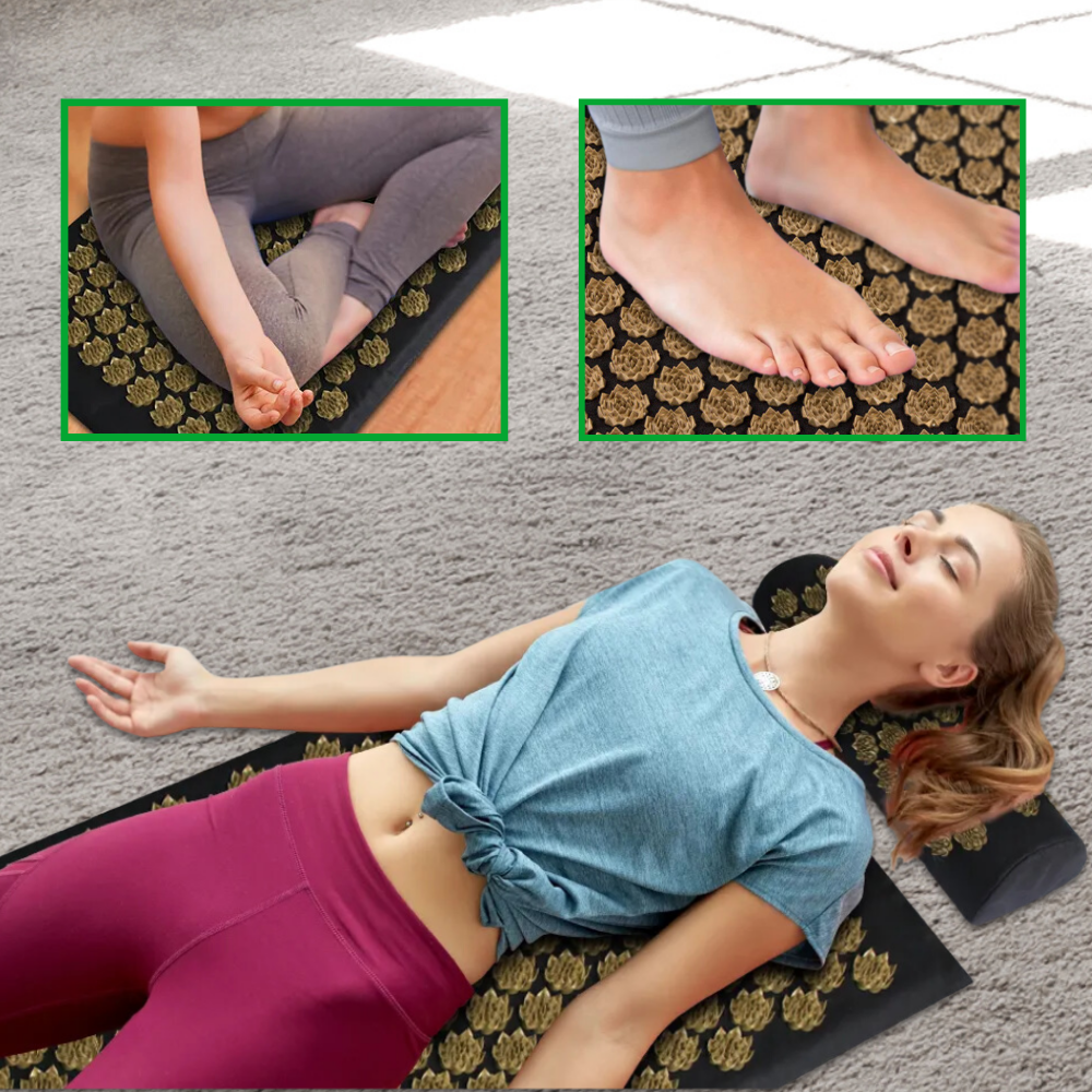 Vitality Acupressure Mat – Ease Tension & Muscle Fatigue