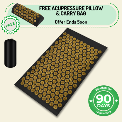 Vitality Acupressure Mat – Ease Tension & Muscle Fatigue