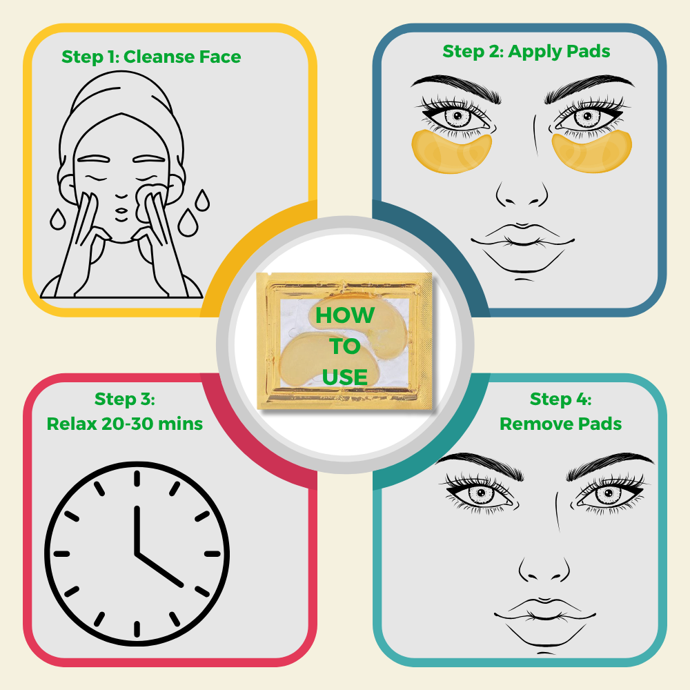 Crystal Collagen Eye Pads (30-Pack)