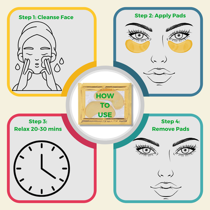 Crystal Collagen Eye Pads (30-Pack)