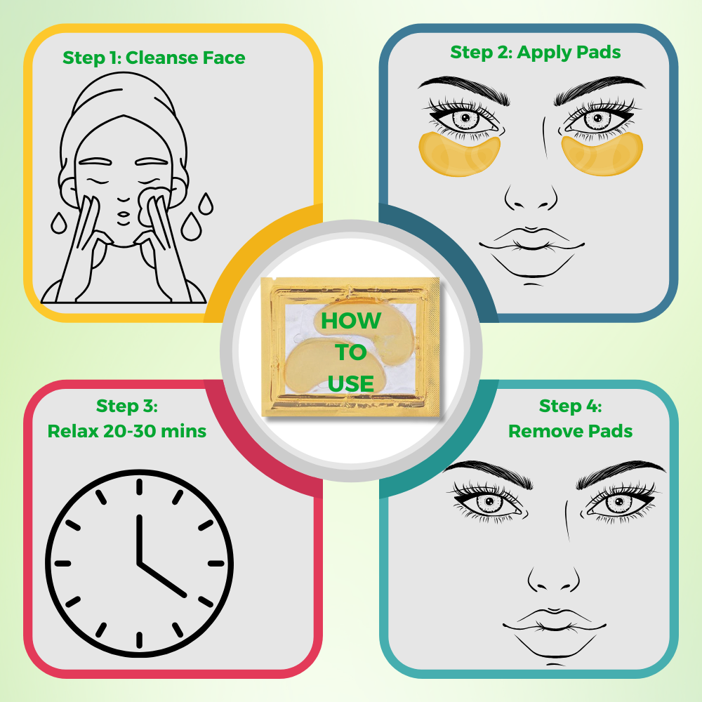 Crystal Collagen Eye Pads (30-Pack)