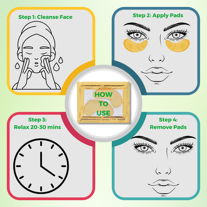 Crystal Collagen Eye Pads (30-Pack)